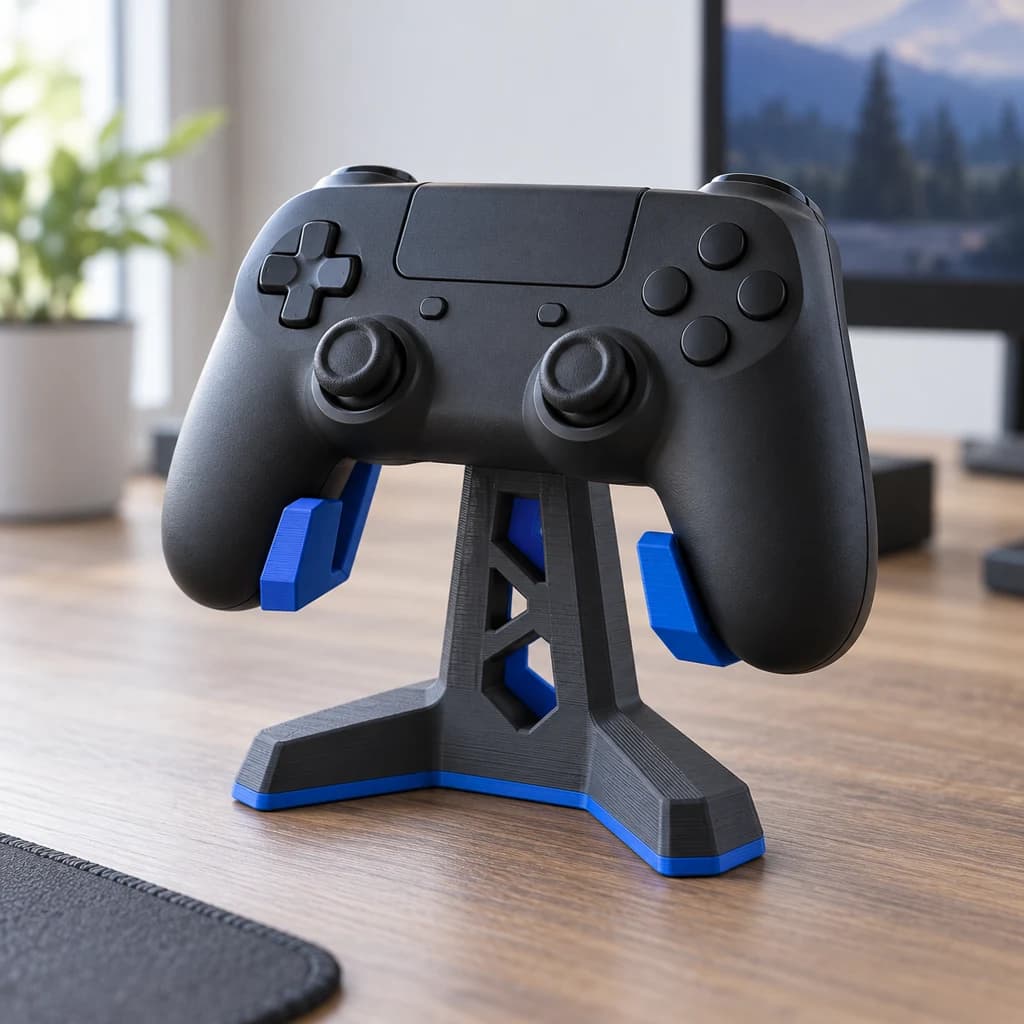Oyun kumandası standı için temsili 3D baskı ürün grubu