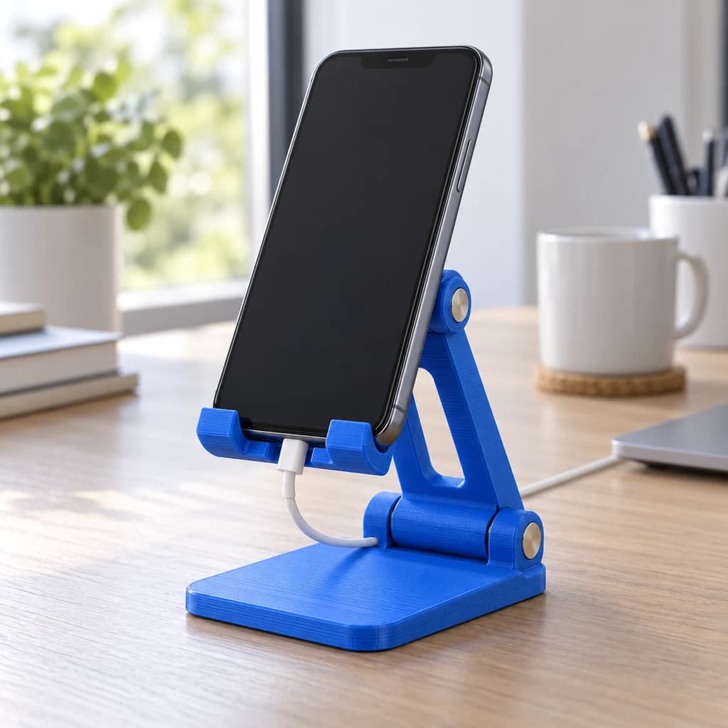 Ayarlanabilir telefon standı için temsili 3D baskı ürün grubu